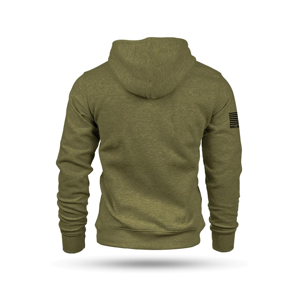 Nine Line Tactical Wiener Hooded Sweatshirt Olive 2XL