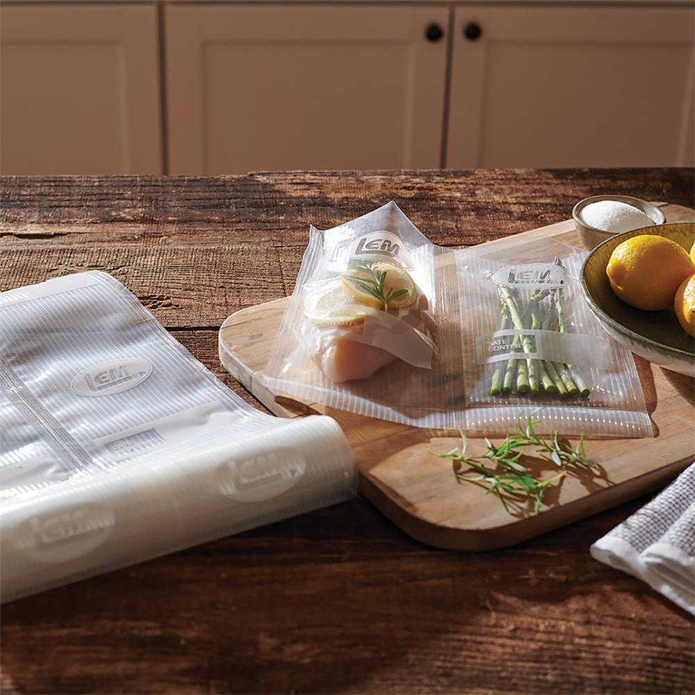 LEM Products MaxVac Portion Bag Rolls 11" x 16' 2/ct