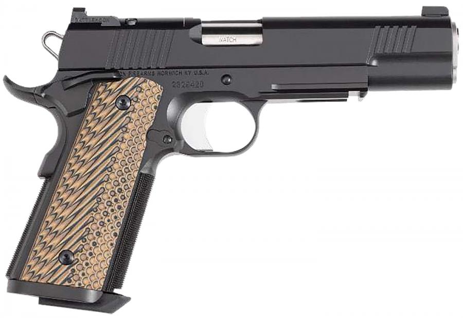 DAN WESSON SPECIALIST OPTIC READY 10MM PISTOL BLACK, TRITIUM SIGHTS, AMBI, G10 GRIP 8RD