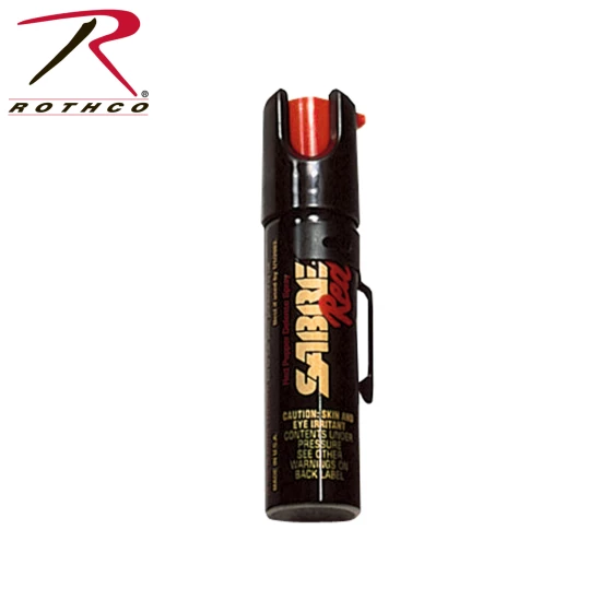 Security Equipment Corporation SABRE Pocket Pepper Spray with Clip .75 oz