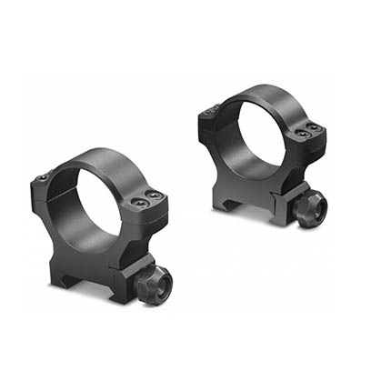 Leupold 2-Piece Leupold BackCountry Cross-Slot Weaver-Style Rings 30mm High Matte Black