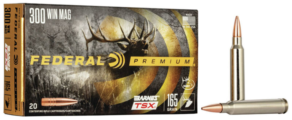 Federal Ammunition FDR 300 165GR BAR TSX 20RD 10BX/CS