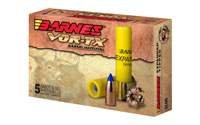 Barnes VOR-TX Shotshells 20ga 3" 250gr 1850 Slug 5/ct
