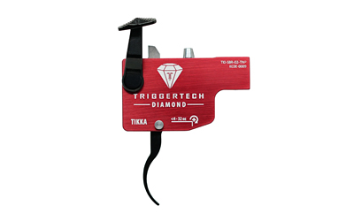TriggerTech Tikka Diamond Trigger 4-32 oz Curved LH Black