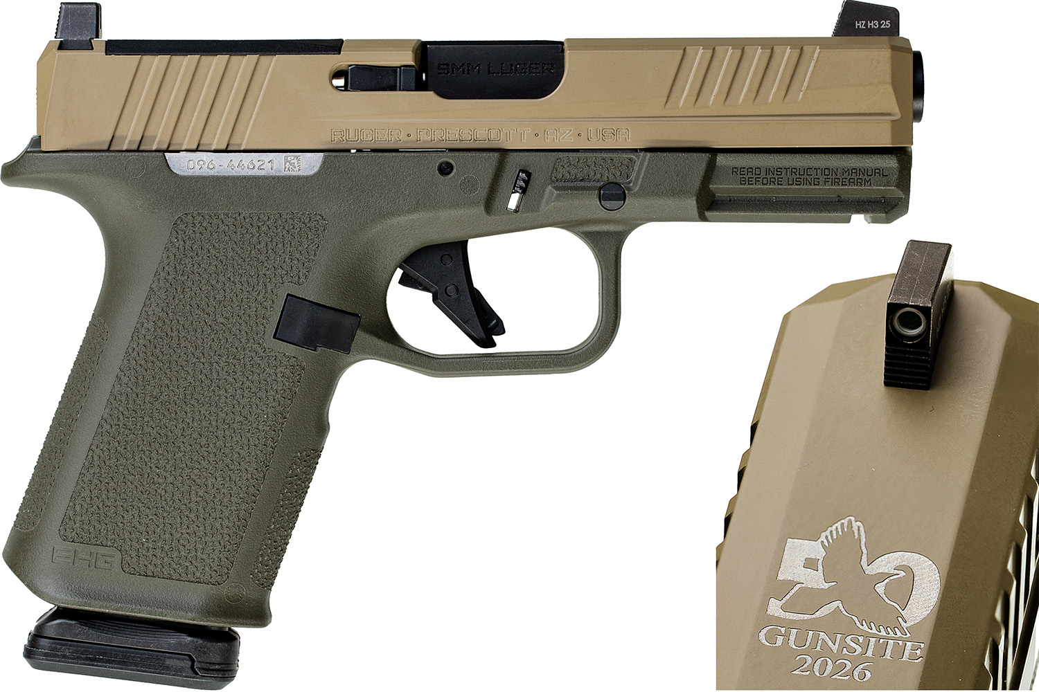 Ruger RUG RXM 9MM GUNSTE OD/FD 15DE DAVIDSON'S EXCLUSIVE
