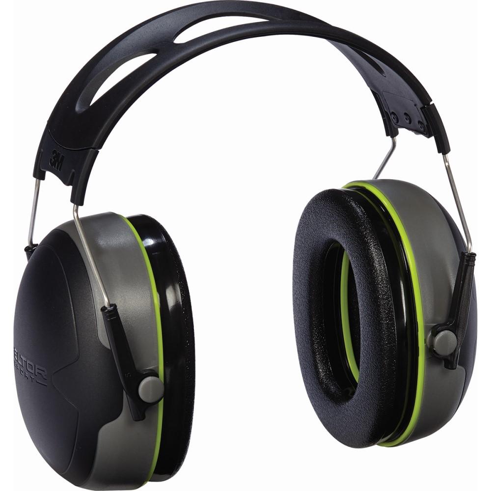 3M PELTOR Peltor Sport Bull's Eye Hearing Protector Passive Ear Muffs 27dB Black Grey