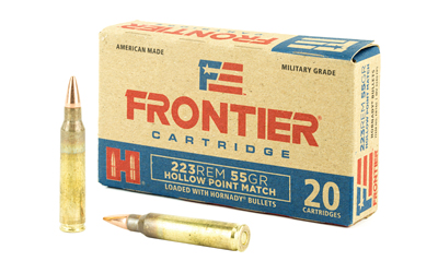 Frontier Cartridge Hornady Frontier Rifle Ammunition .223 Rem 55 gr HP-MATCH 20/ct