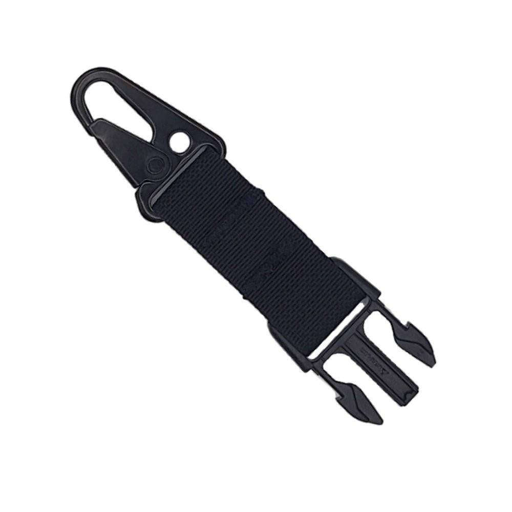 Military Products TacShield Sling Attachment Side Release Buckle Attachment for HK Snap Hook Black