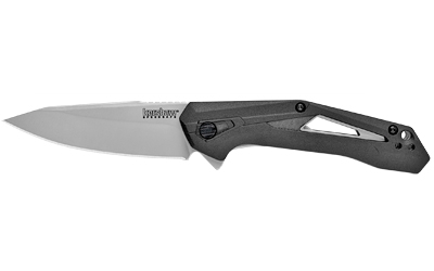 Kershaw Airlock Folding Knife 3" Drop Point Blade Black