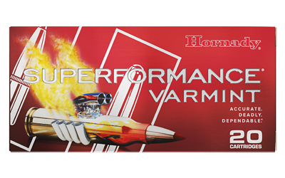 Hornady Superformance Varmint V-Max Rifle Ammunition .243 WSSM 75gr PT 3800 fps 20/ct