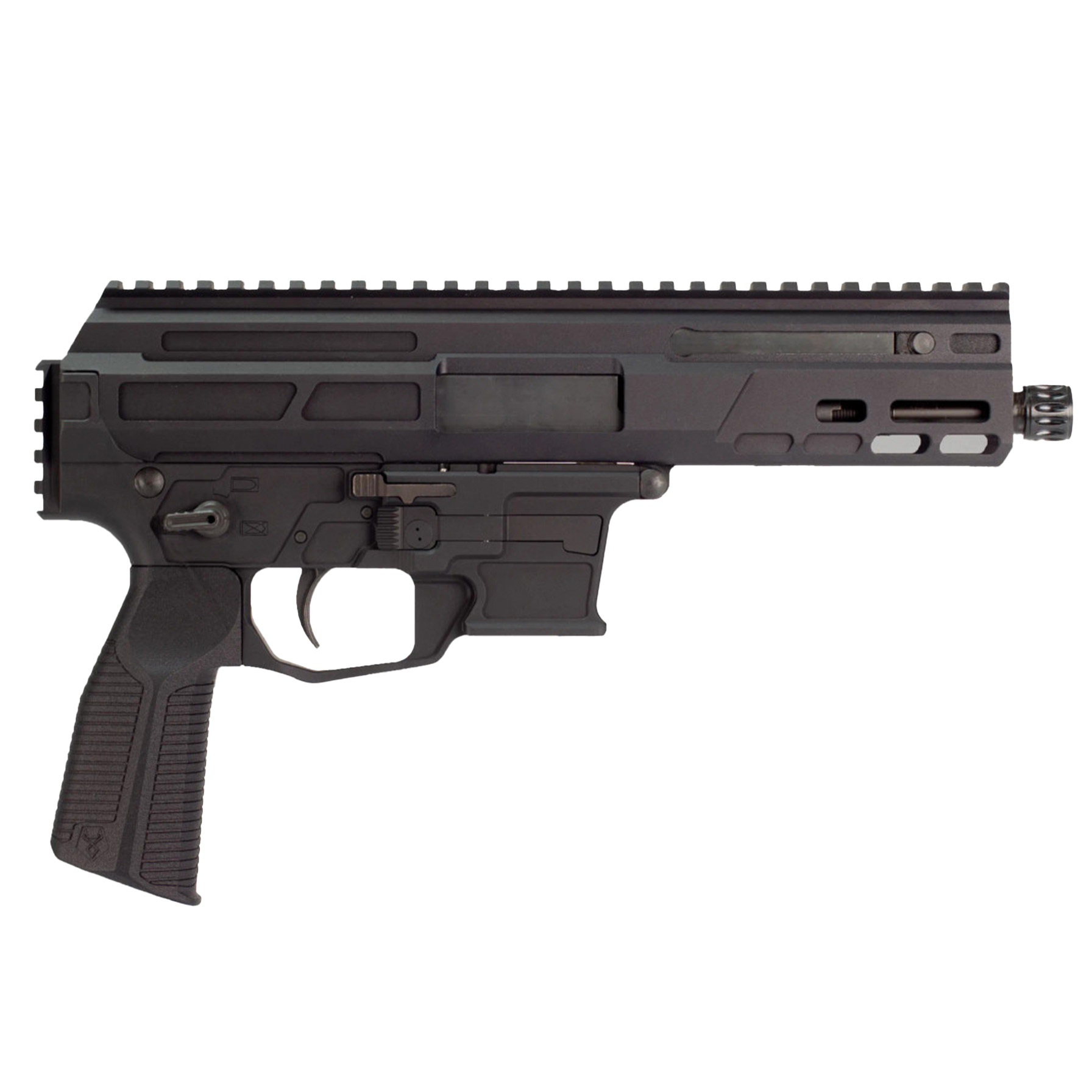 10 Ring Matador Arms MAT9-K Roller Pistol 9mm Luger 22rd Magazine 5.5 Barrel Glock Magazine Compatible Black Frame Brace Ready