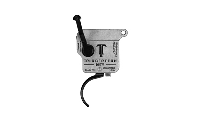 TriggerTech Duty Trigger Rem 700 Right Hand Curved Black With Bolt Release