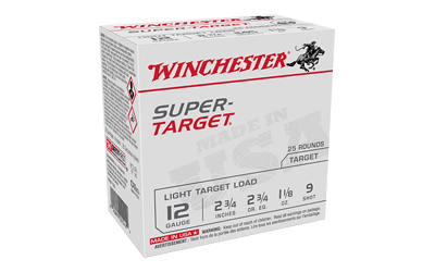 Winchester Ammunition WIN SUPERTARGET 12GA 2.75" #9 25/250