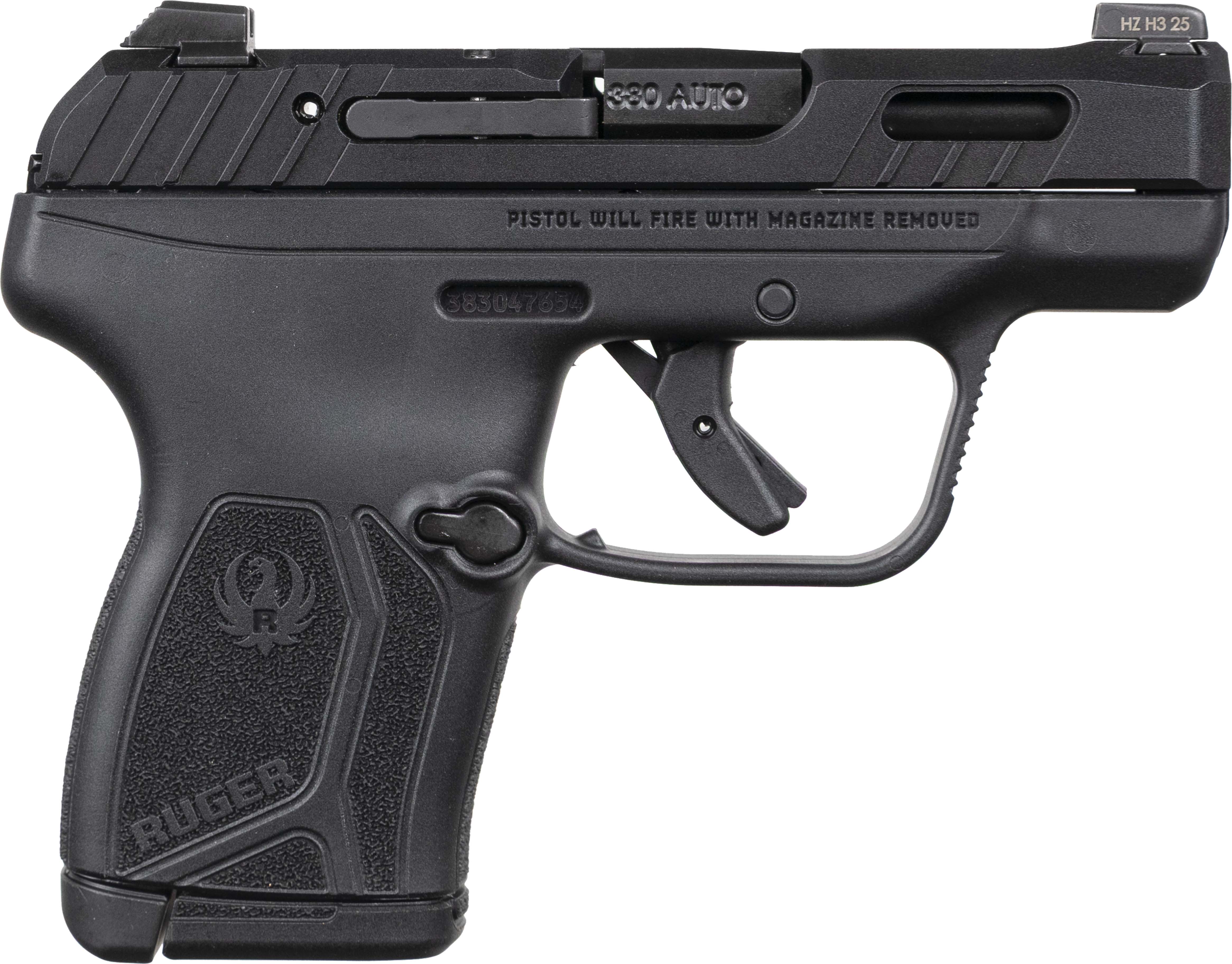 Ruger RUG LCP MAX 380 BLK MS 10RD DE DAVIDSON'S EXCLUSIVE