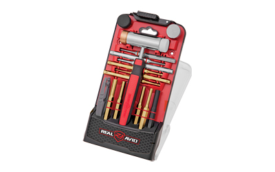 Real Avid Accu-Punch Hammer & Pin Punch Set Brass