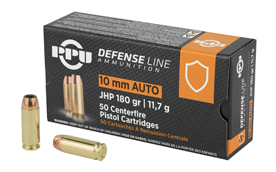 TRZ Trading Inc. PRIVI 10mm Auto JHP 180gr 50Rds Ammo