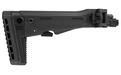 Leapers UTG PRO AK Side Folding Stock for Straight Tang QD Mounts Black