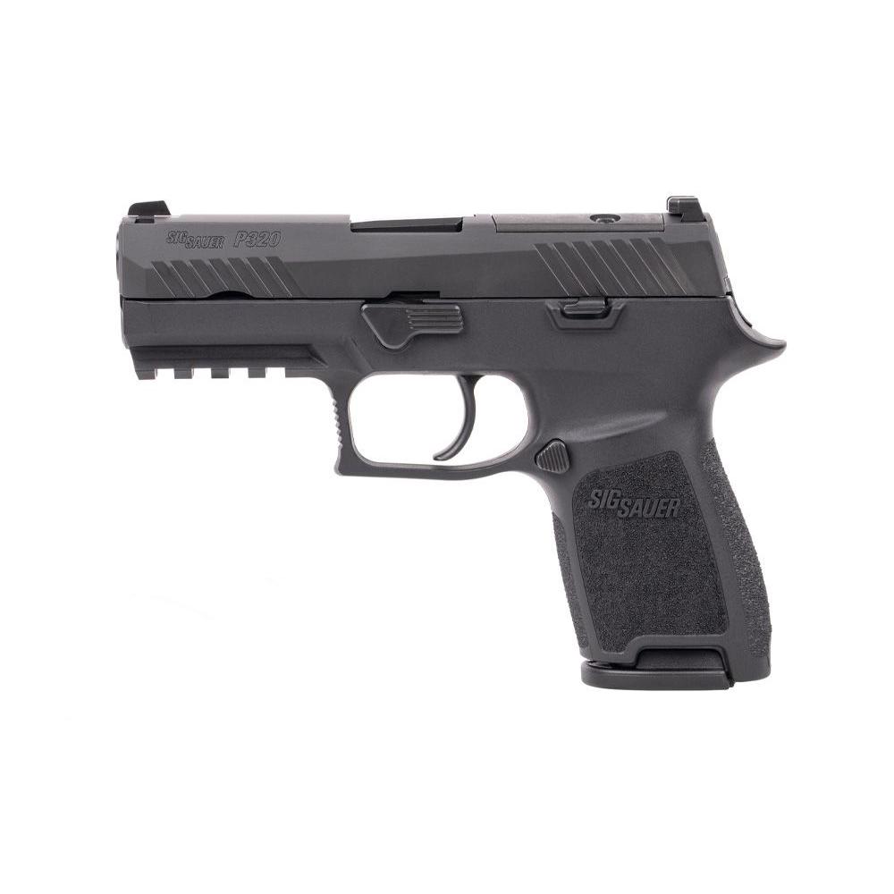 Sig Sauer P320 Compact Handgun 9mm Luger 15rd Magazines (2) 3.9" Barrel Black Optic Ready