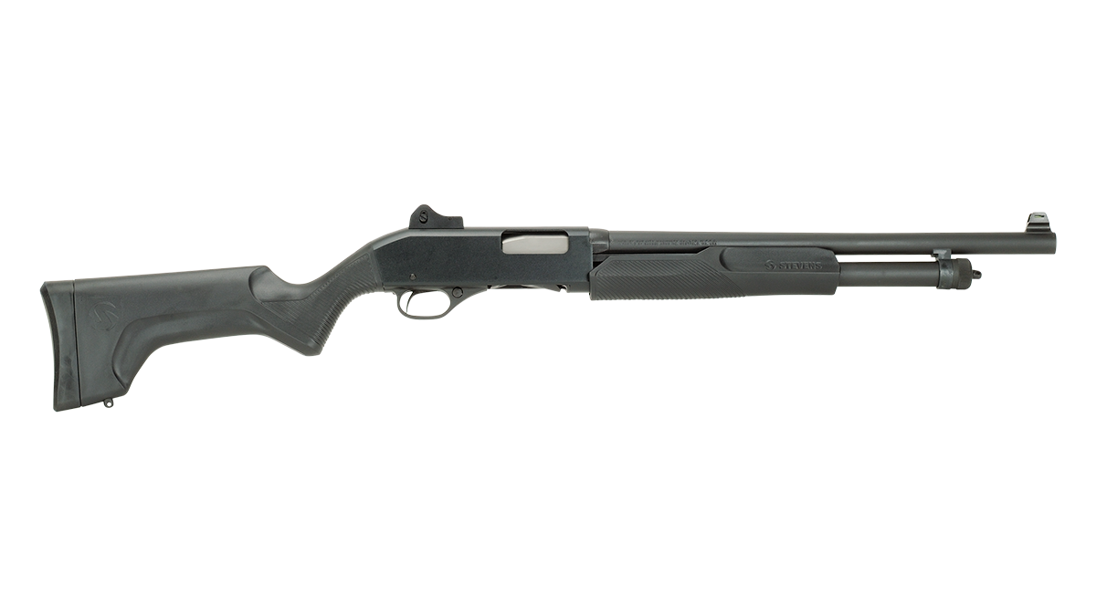 Savage Stevens 320 Security Shotgun 12ga 5rd Capacity 18.5" Barrel Black Ghost Ring Sights