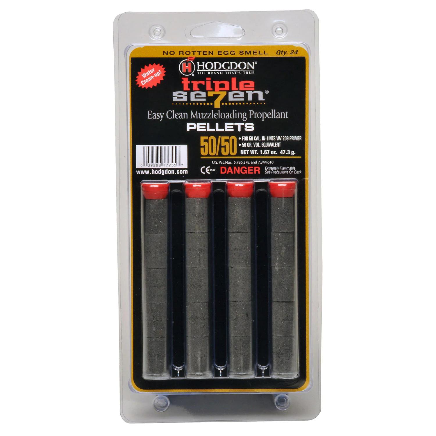 Hodgdon Powder Triple Seven Pellets .50 cal 50 gr Pellets 24/ct
