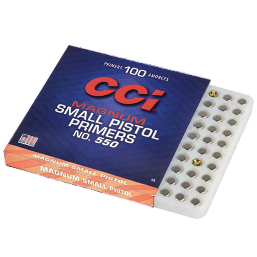 CCI Standard Primers #550 Magnum Small Pistol 1000/ct