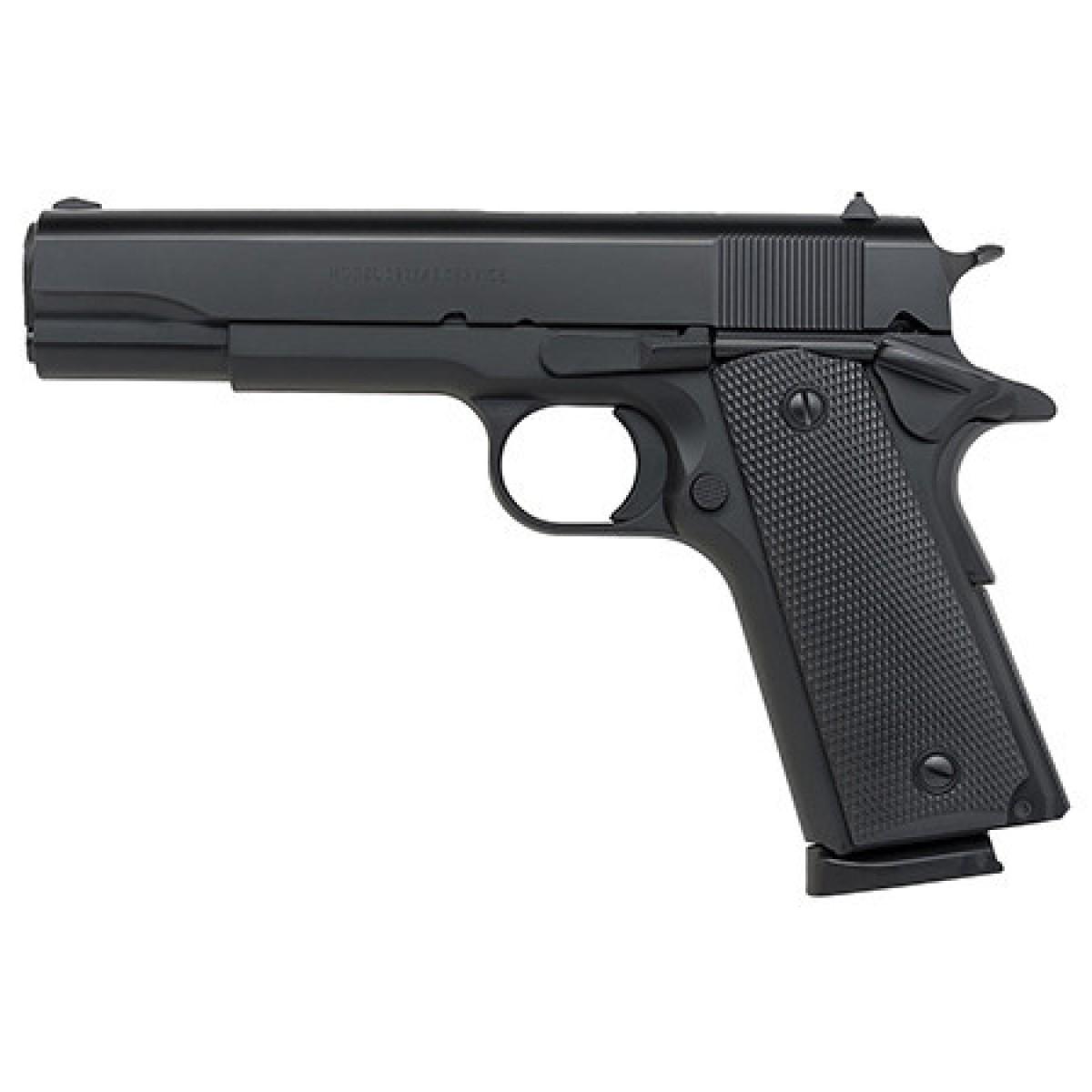 Tisas 1911A1 Service 9 9MM 9 Rd Magazine (2) 5'' 1911 Cerakote Black