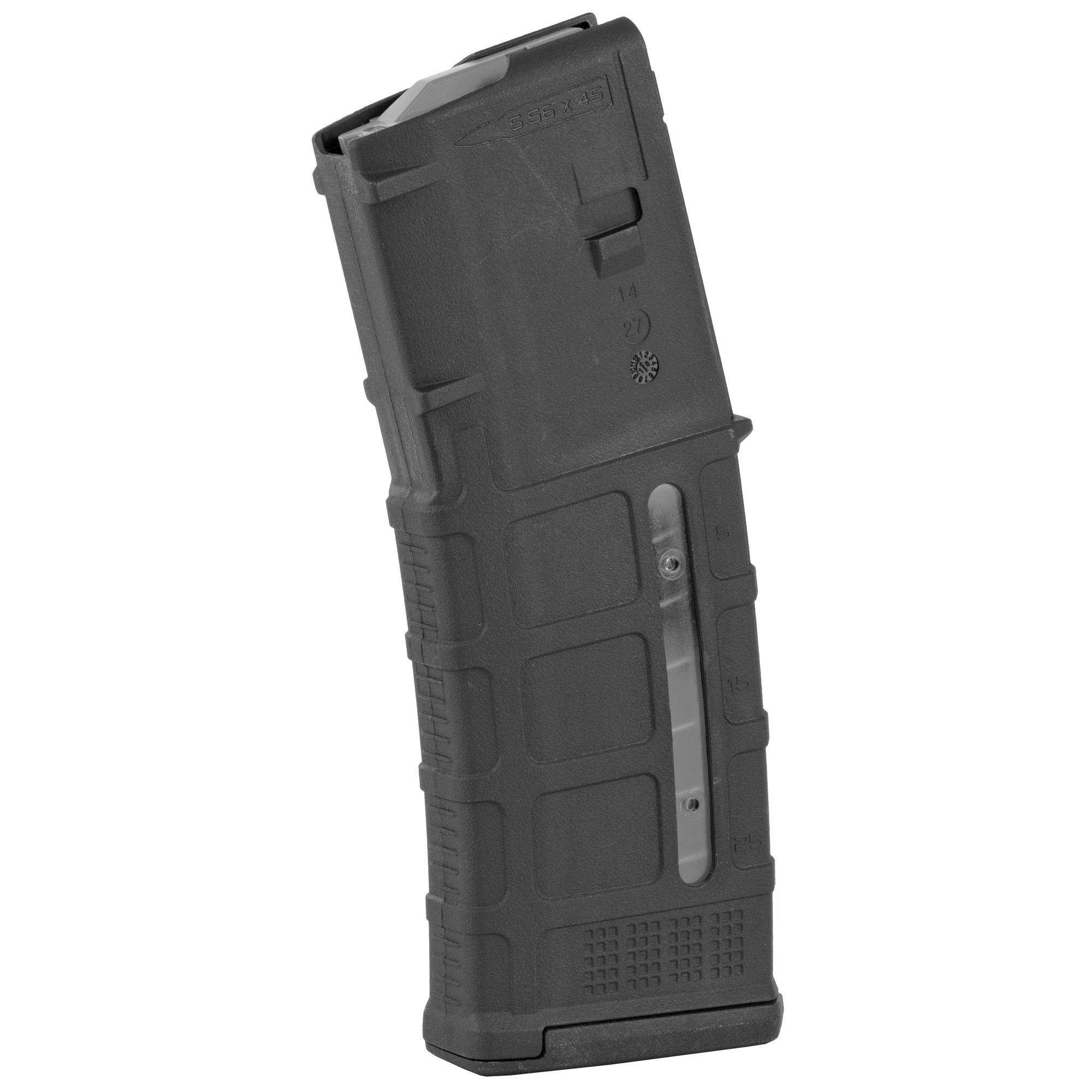 Magpul PMAG 30 AR/M4 Gen M3 Window Rifle Magazine Black Polymer 5.56x45mm NATO 30/rd