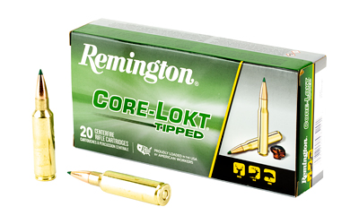 Remington Core-Lokt Tipped Rifle Ammunition 300 WSM 150gr PT 3340 fps 20/ct