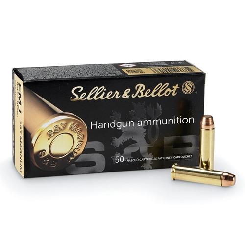 Mag-Tech/Sellier- Bellot Sellier & Bellot Handgun Ammunition .357 Mag 158gr LFN 1125 fps 50/ct