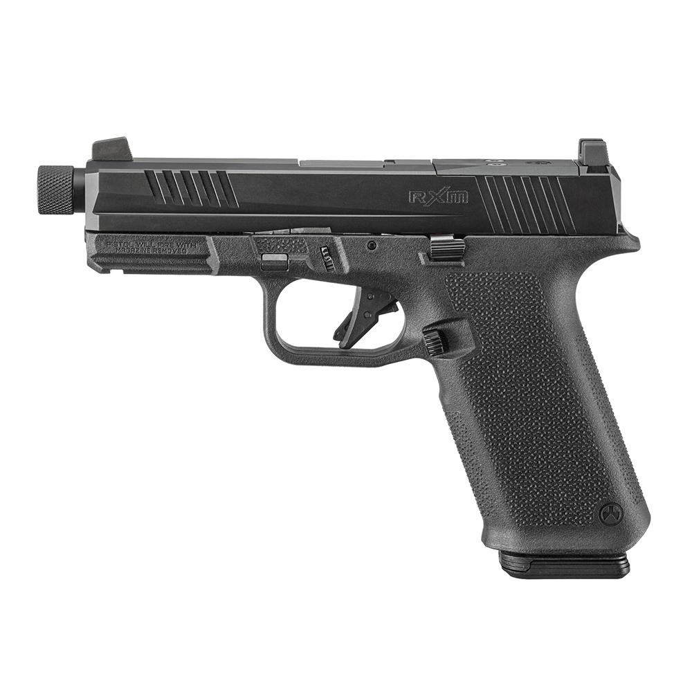 Sturm Ruger & Co Ruger RXM Handgun 9mm Luger 17rd Magazines (2) 4.5" 1/2x28 Threaded Barrel Black OR