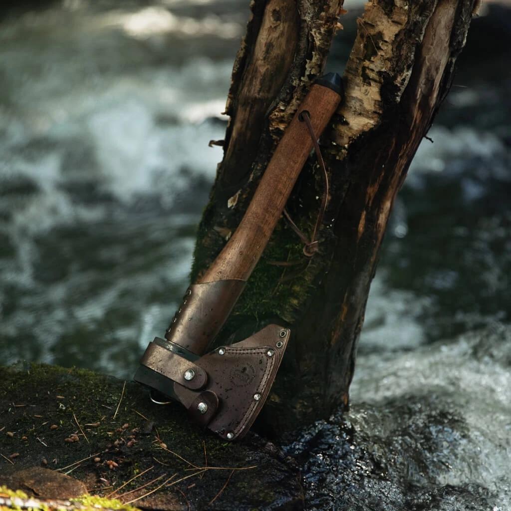 WOOX AX1 Genuine Leather Axe Sheath