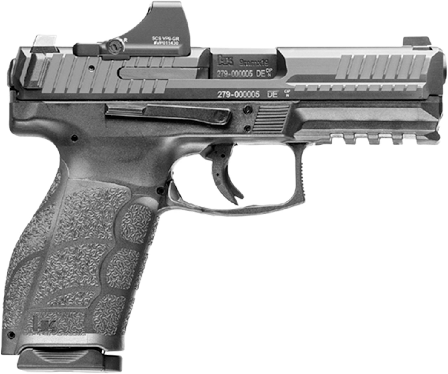 Heckler & Koch Inc. H&K VP9A1 X OE w/Holosun SCS Handgun 9mm Luger 10rd Magazines(2) 4" Barrel