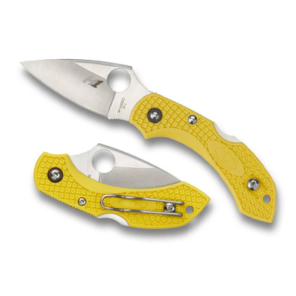 SPYDERCO DRAGONFLY 2 SALT H2 YLW/SLV