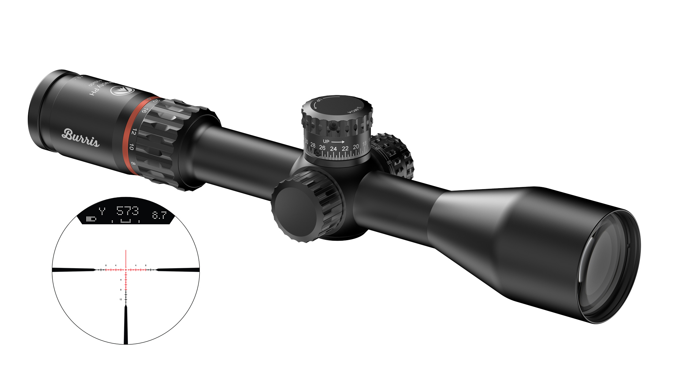 Burris Veracity PH Rifle Scope 4-20x50 30mm FFP RC MOA Illum. Black