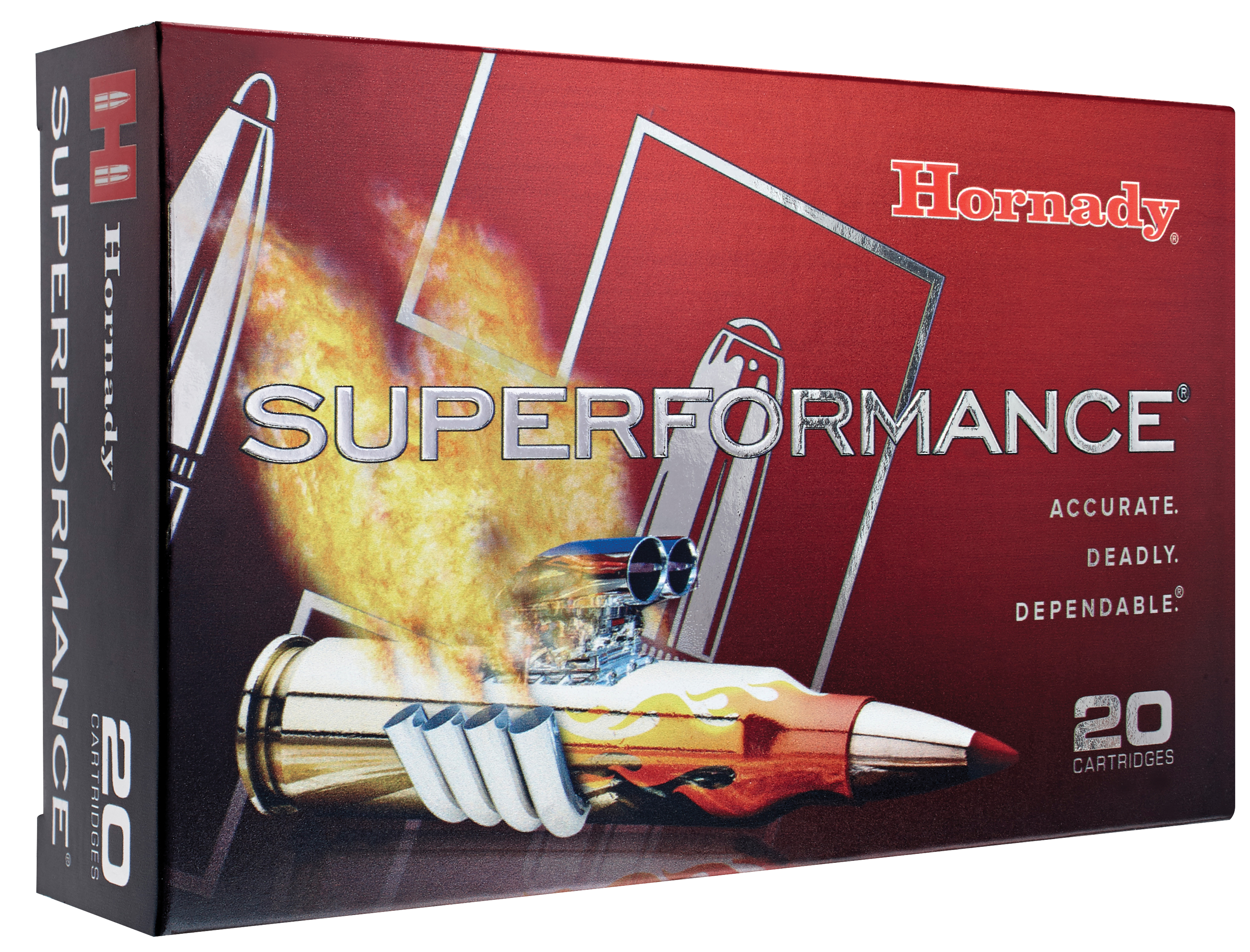 Hornady Superformance Rifle Ammunition .30-06 Sprg 150 gr SST 3080 fps 20/ct