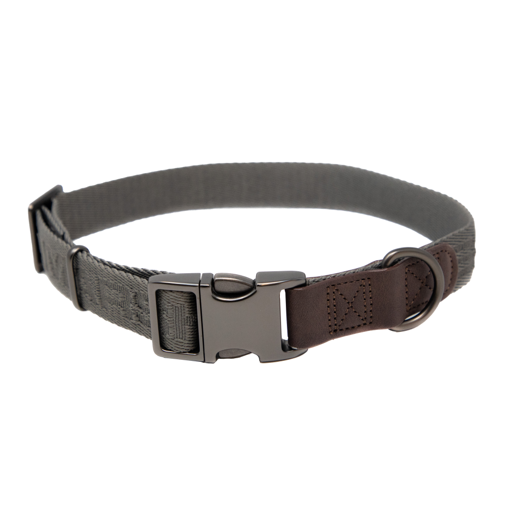Higdon Outdoors MoMarsh Adjustable Dog Collar 15"-23" Gun Metal Grey