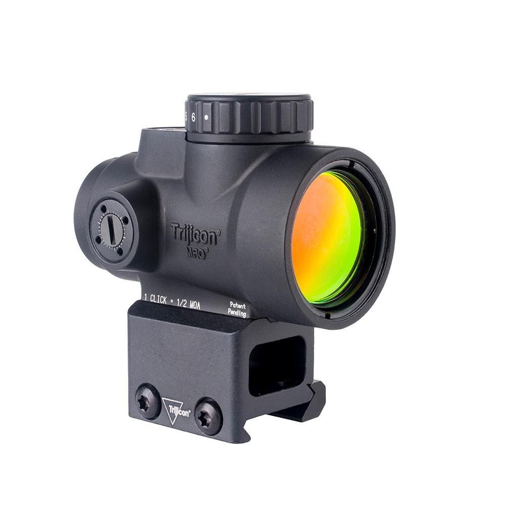 TrijiconInc. Trijicon MRO SD 1x25 Red Dot Sight w/2.0 MOA Adj Red Dot Lower 1/3 co-witn