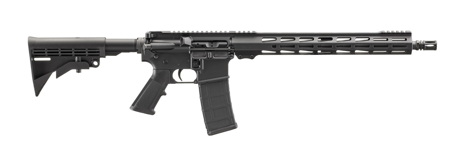 Sturm Ruger & Co Ruger Harrier Rifle 5.56 NATO 30rd Magazine 16.1" 1/2x28 Threaded Barrel Black A2 Stock