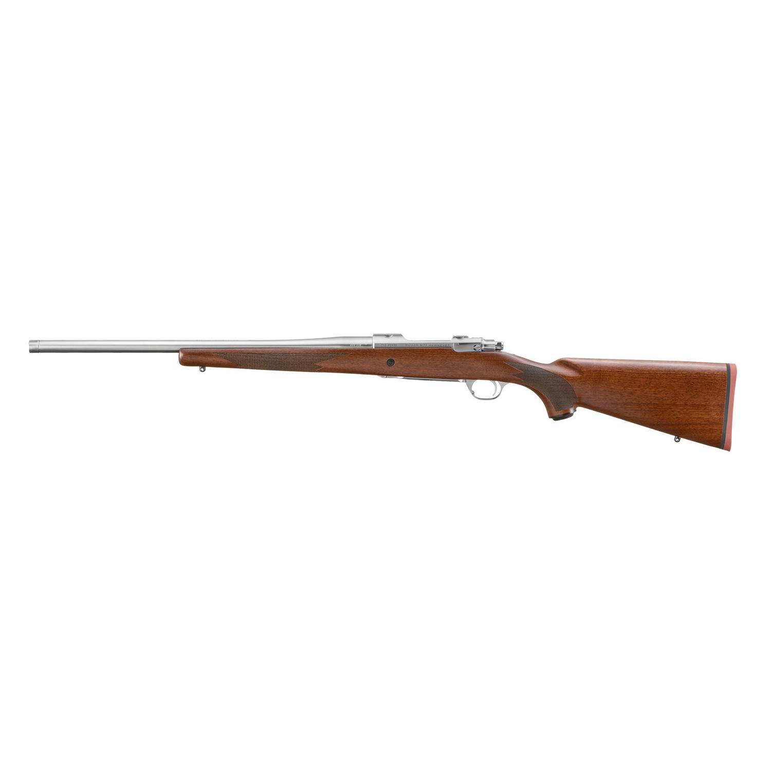 Sturm Ruger & Co Ruger 250th Anniversary Hawkeye Rifle 308win 4rd Capacity 20" Threaded Barrel Stainless Walnut Stock