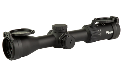 Sig Sauer Whiskey4 Rifle Scope 2.5-10x42 30mm SFP Hellfire Quadplex Illum Black