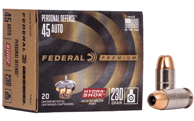 Federal FED HYDRA-SHOK 45ACP 230GR HP 20/500