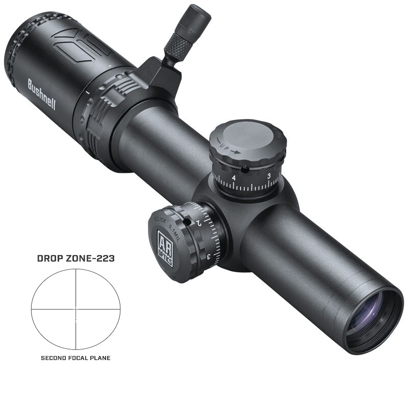 Bushnell BOP AR OPTIC 1-4X24 LPVO 30M SFP DROP ZONE RET MIL