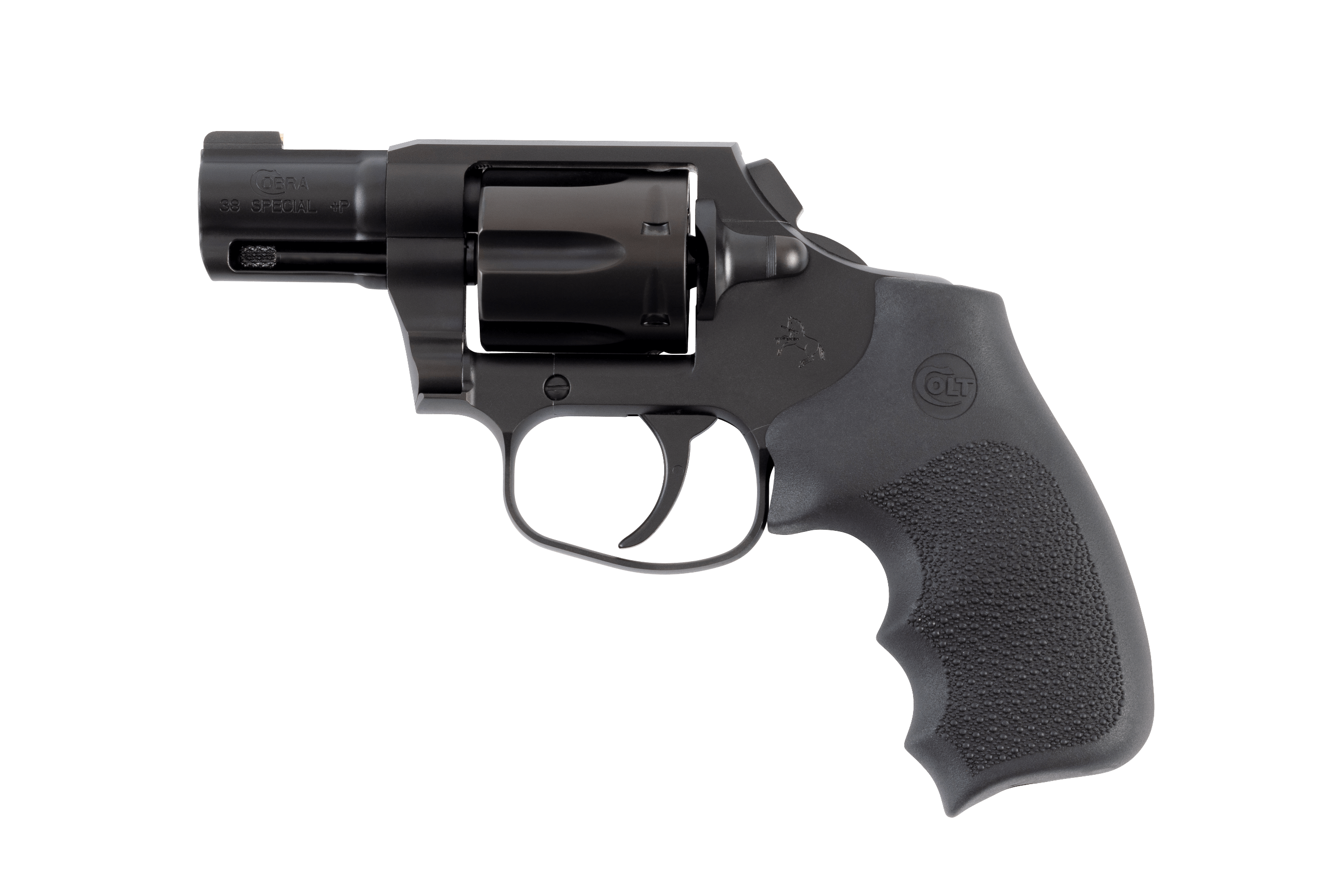Colt Night Cobra Handgun .38 Spl(+P) 6rd Capacity 2" Barrel Enhanced Hogue Rubber Grip