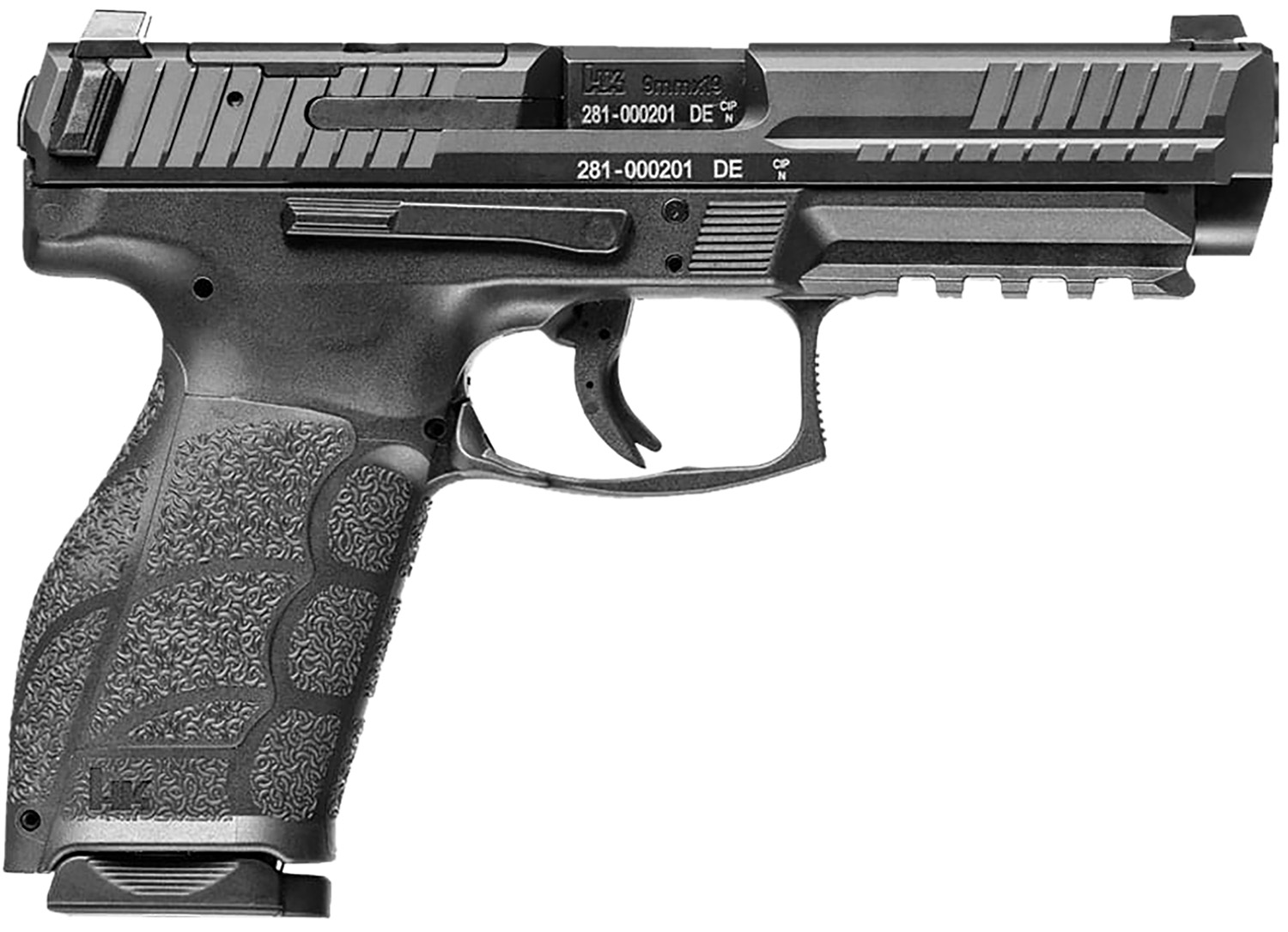 Heckler & Koch Inc. H&K VP9A1 K Handgun 9mm Luger 15rd Magazines (2) 4.09" Barrel Black