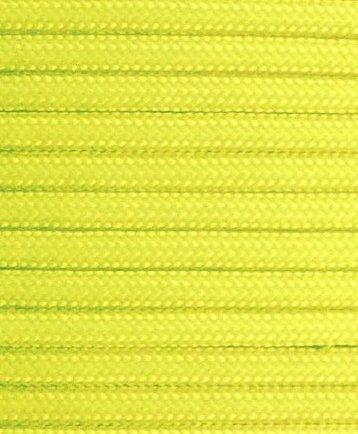 E.L. Wood Braiding Co. Inc. Mero 550 Paracord - 100' 550 lb Yellow Neon
