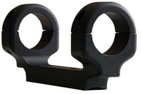 Dnz Products Llc Remington 700-Short Action-High Mount-Black with 8-40 Screws