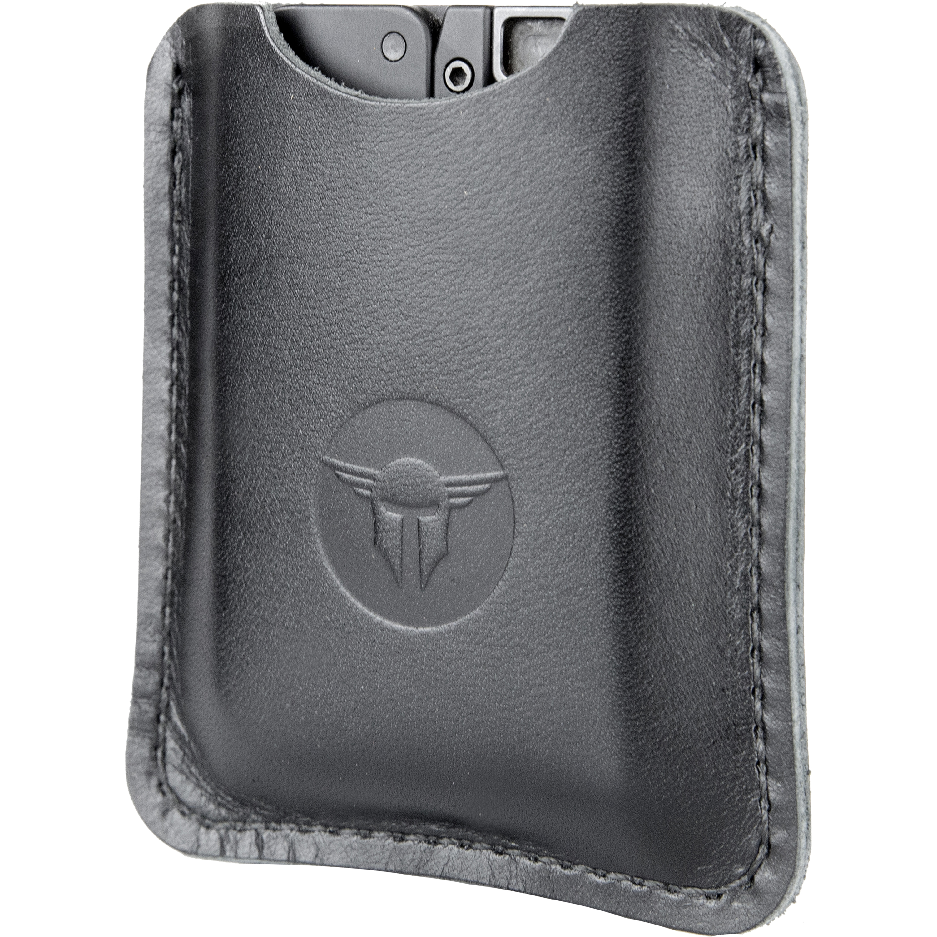 Trailblazer Firearms Life Card Leather Sleeve Black