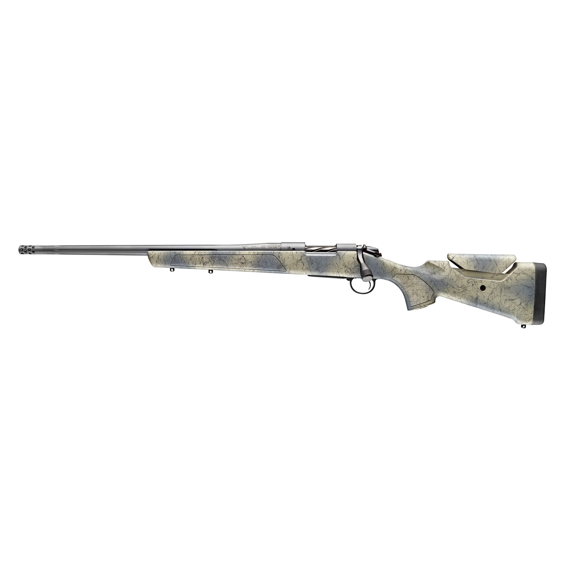 Bergara B-14 Wilderness Sierra Left Hand Rifle 6.5 PRC 3rd Magazine 20" 5/8x24 Threaded Barrel with Omni Muzzle Brake