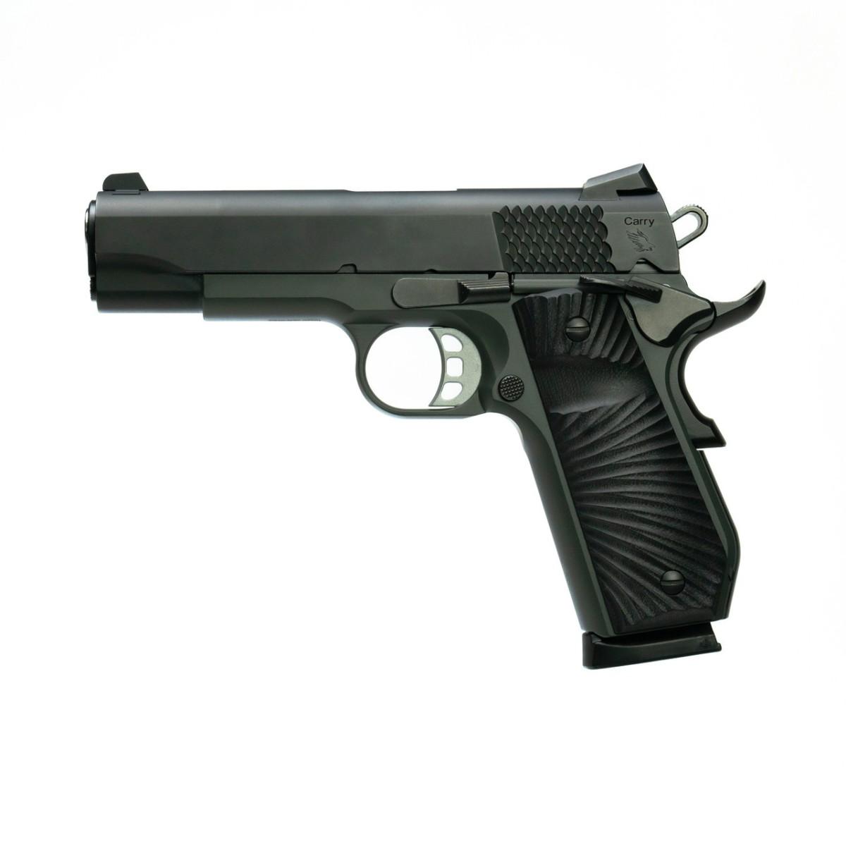 Tisas 1911 CARRY B9BA STINGRAY 9MM 10Rd Magazine (2) 4.25'' Barrel Black