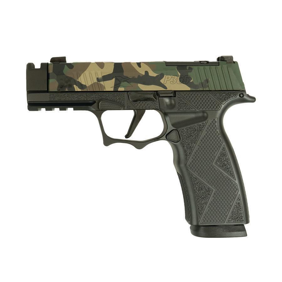 Sig Sauer P365X M81 Metal Comp Handgun 9mm Luger 17rd Magazine 3.5" Comp Barrel Metal Grip